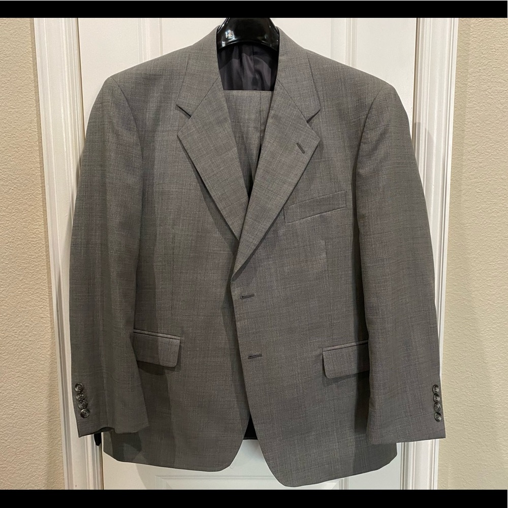 Men’s Grey Suit 42S 36/29 pants